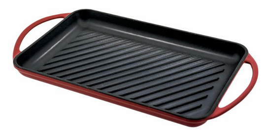 Picture of Grill Esmaltado, rectangular de 33x21,50cm - GR33