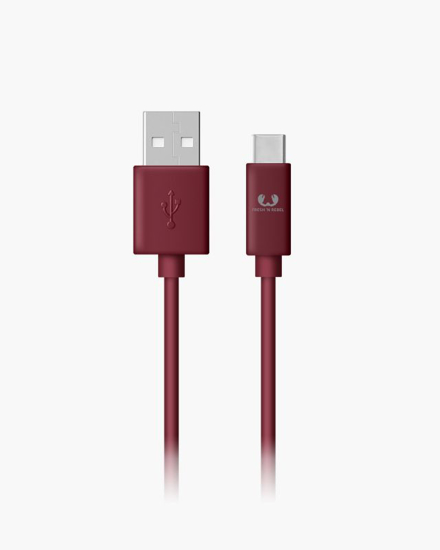 Picture of Cabo USB - USB-C Fabriq -  3.0m  -  Ruby Red - 2UCC300RR