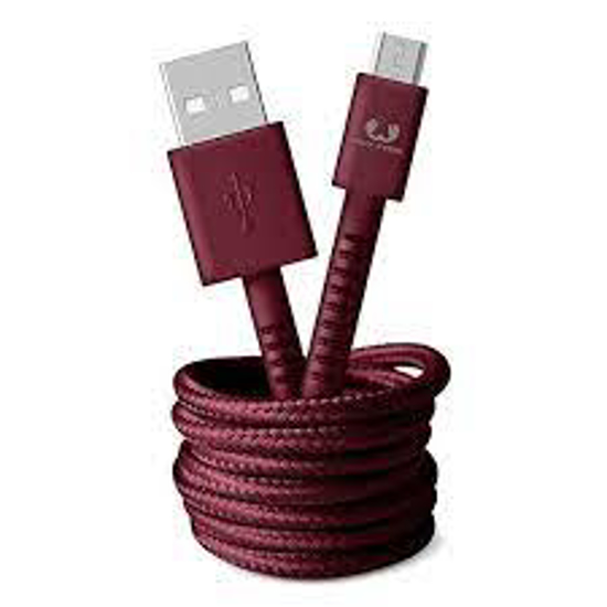 Picture of Cabo USB - Micro USB Fabriq -  1.5m  -  Ruby Red - 2UMC150RR