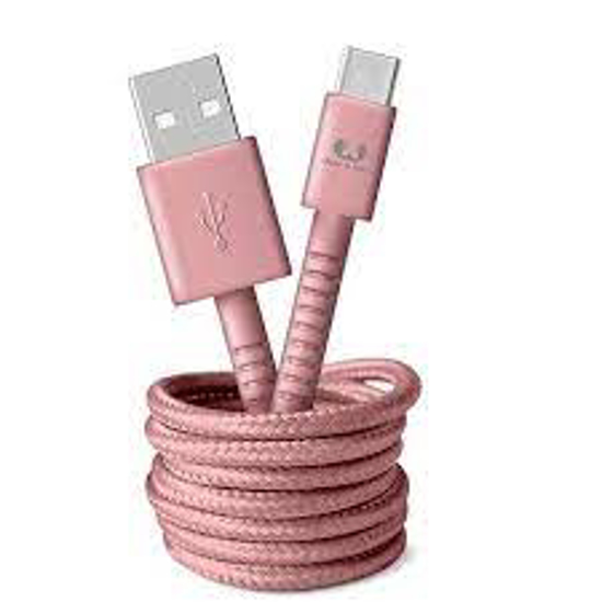 Picture of Cabo USB - USB-C Fabriq -  1.5m  -  Dusty Pink - 2UCC150DP