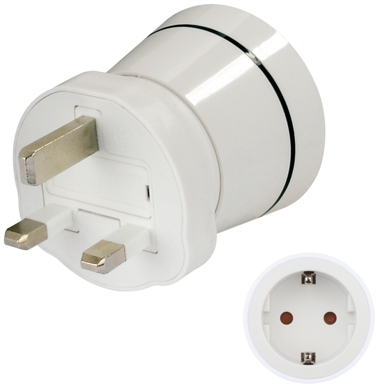 Picture of Type G Travel Adapter, 3-Pin, for Commonwealth and UK - 00223433