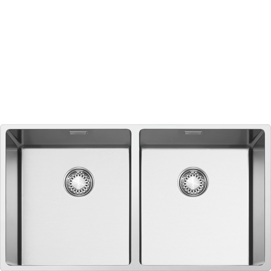 Picture of Duas cubas, Instalação tripla, Inox, 84x44cm - VR12S4040